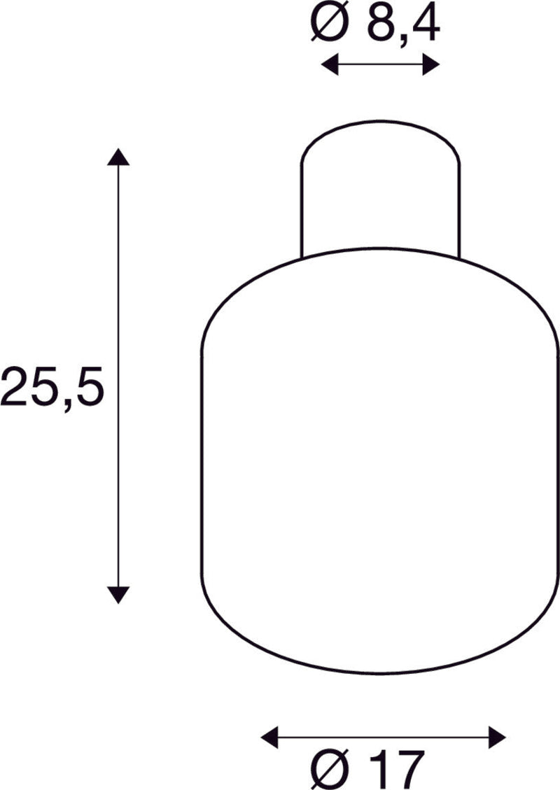 OVALISK CL, LED Outdoor ceiling-mounted ceiling light anthracite CCT switch 3000/4000K