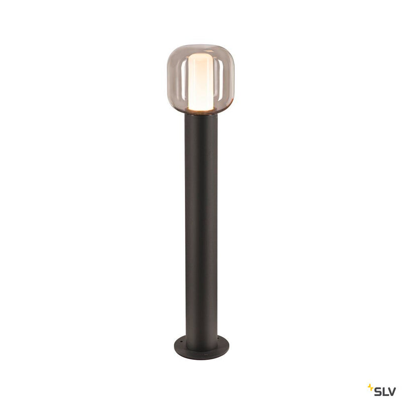 OVALISK 75 FL, Outdoor LED free-standing light anthracite CCT switch 3000/4000K