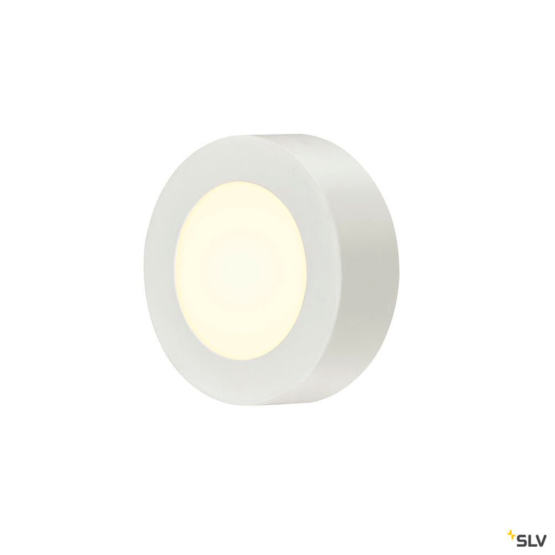 SENSER 12 CW, Indoor LED wall and ceiling-mounted light round white 4000K