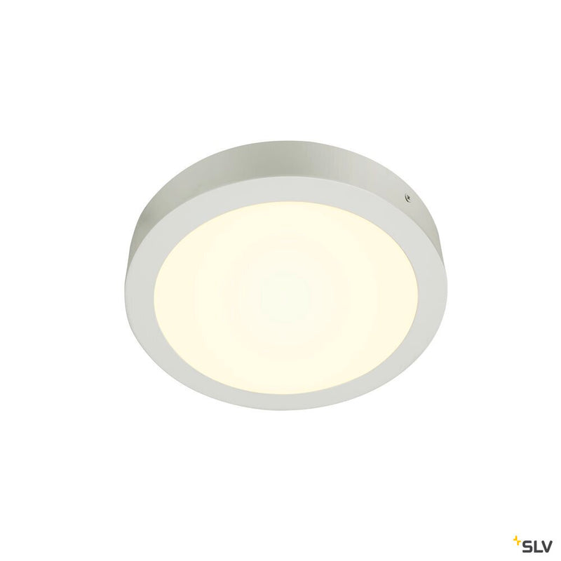 SENSER 24 CW, Indoor LED wall and ceiling-mounted light round white 4000K