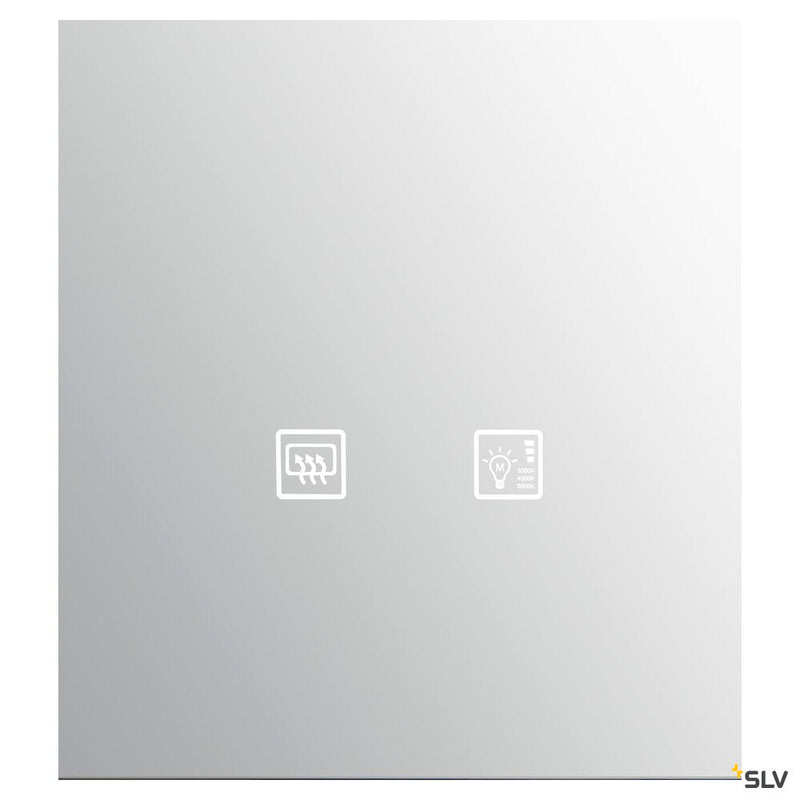 TRUKKO square, wall-mounted light, milky, 24W 3000/4000/6500K