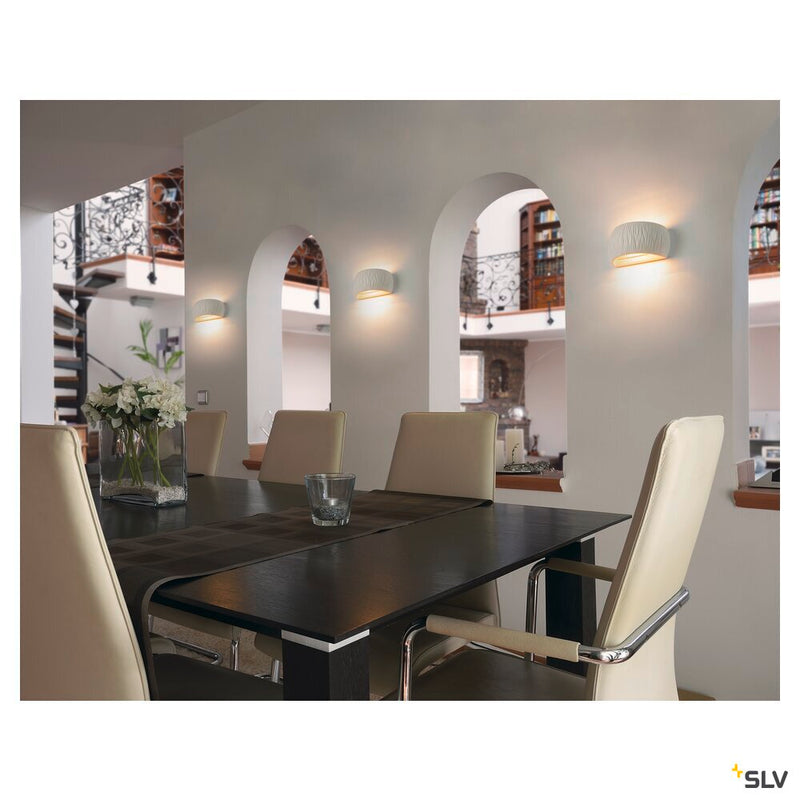 PLASTRA WL CURVED CURTAIN, Indoor wall-mounted light QT-DE12 white