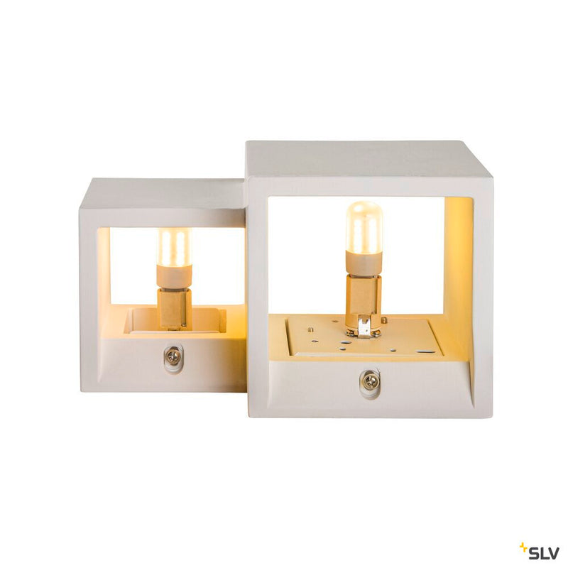 PLASTRA WL CUBES, Indoor wall-mounted light QT14 white