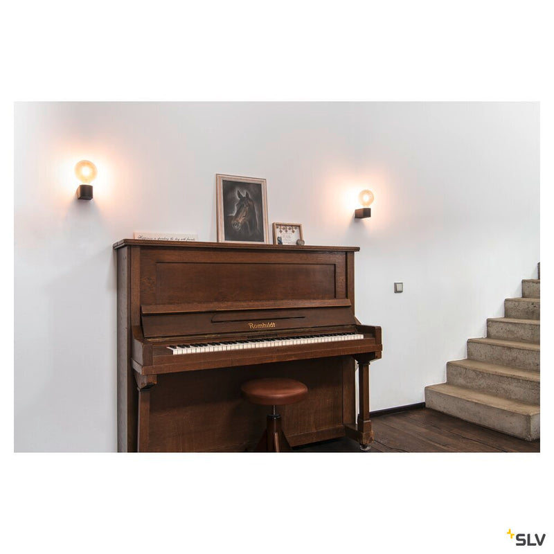 FITU CUBE WL, Indoor wall-mounted light E27 black