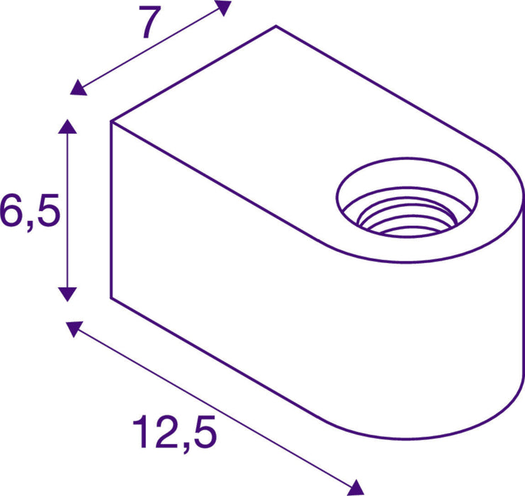 FITU CUBE WL, Indoor wall-mounted light E27 white