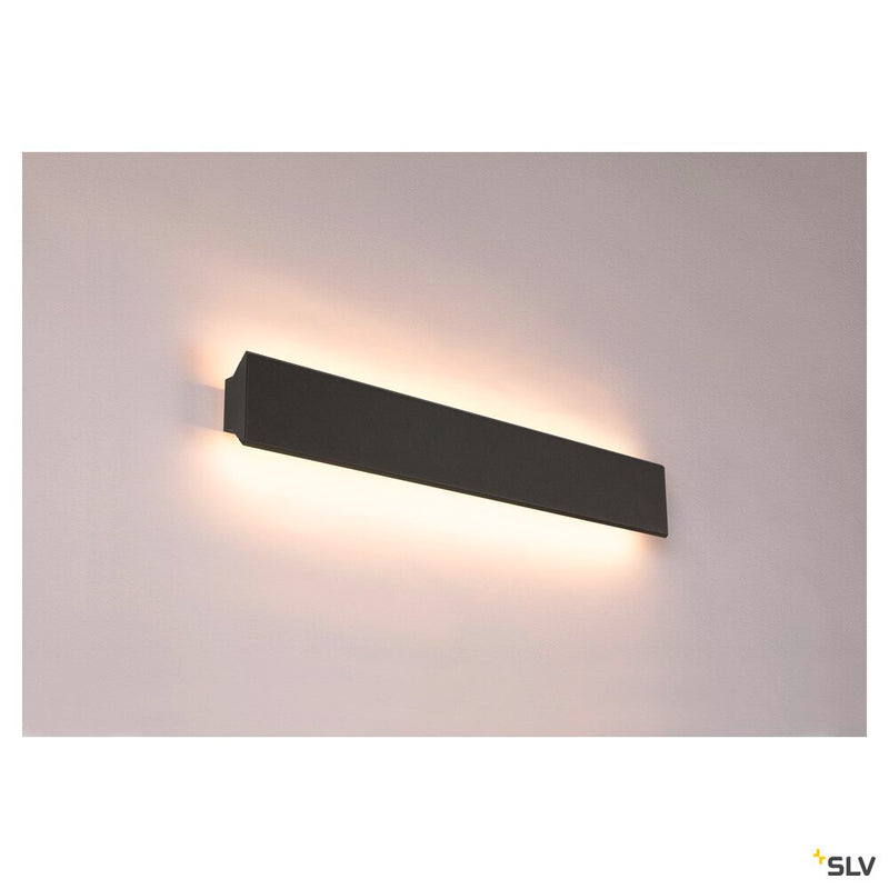 DIRETO 60 WL, Indoor LED wall-mounted light black CCT switch 2700/3000K