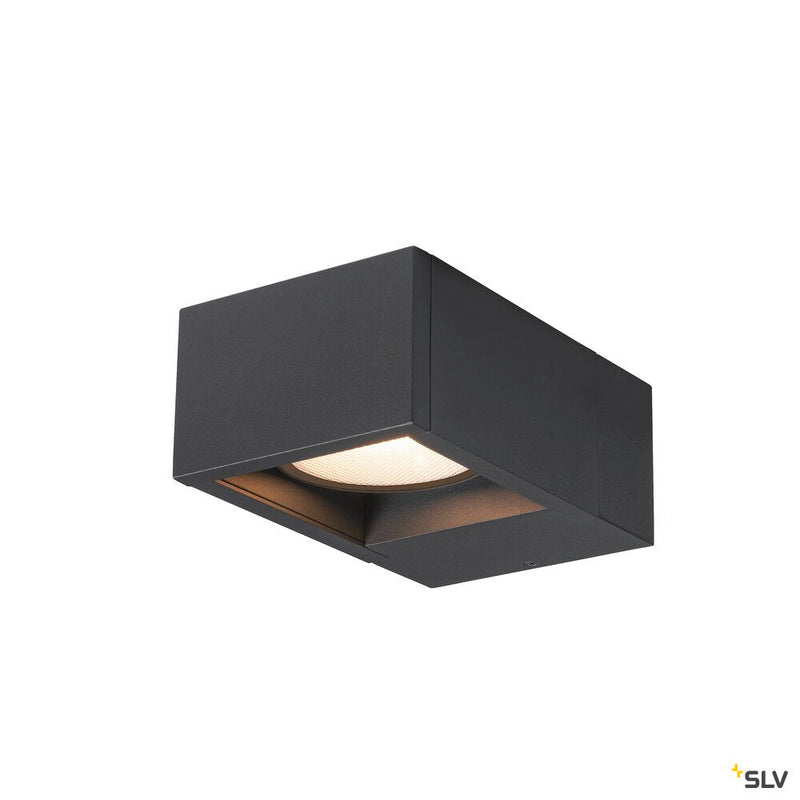 ESKINA FRAM WL, Outdoor LED wall-mounted light anthracite CCT switch 3000/4000K