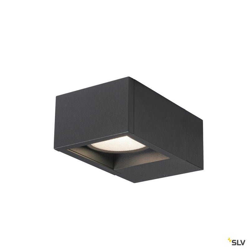ESKINA FRAM WL, Outdoor LED wall-mounted light anthracite CCT switch 3000/4000K