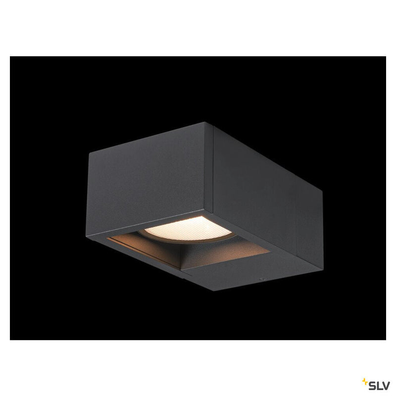 ESKINA FRAM WL, Outdoor LED wall-mounted light anthracite CCT switch 3000/4000K