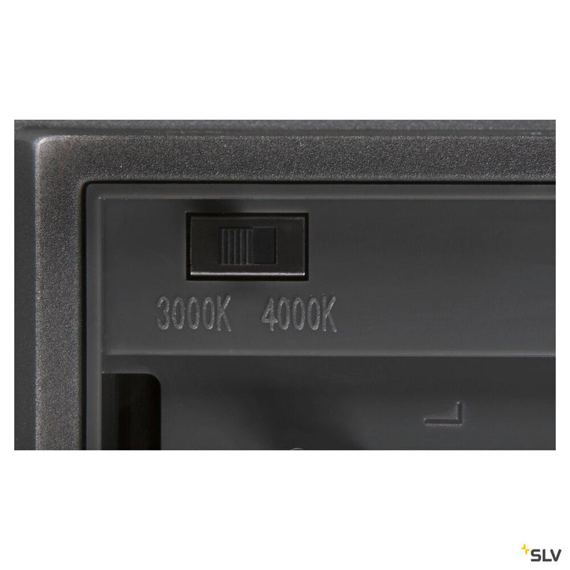 ESKINA FRAME WL, Outdoor LED wall-mounted light double anthracite CCT switch 3000/4000K