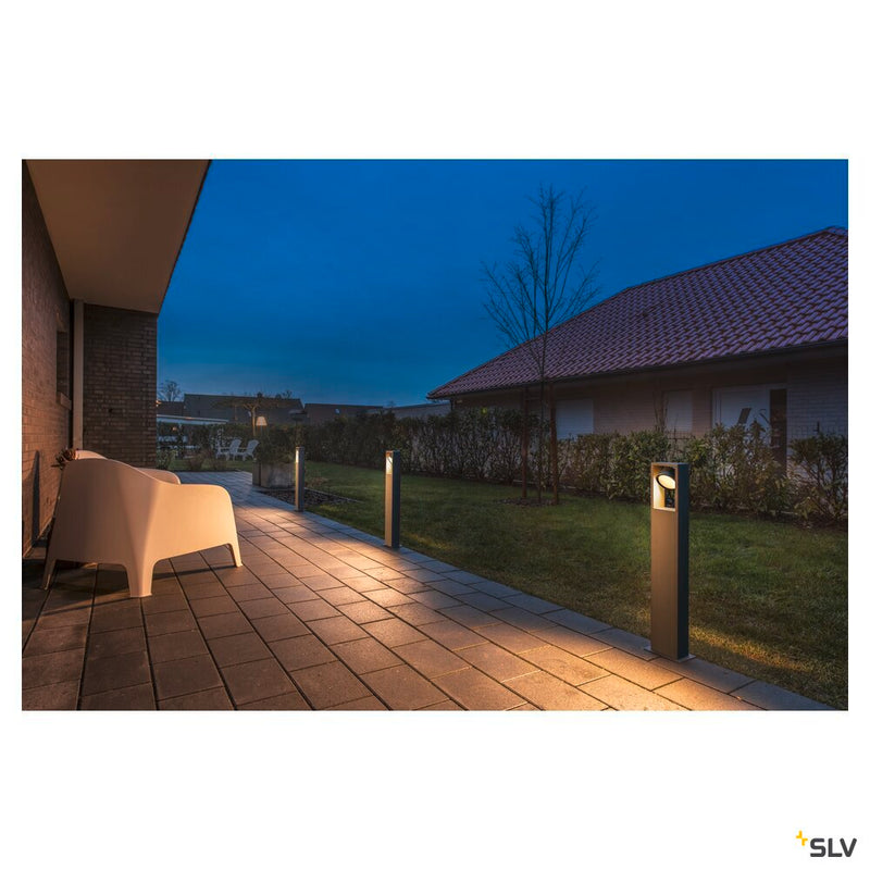 ESKINA FRAME 75 FL, Outdoor LED free-standing light single anthracite CCT switch 3000/4000K