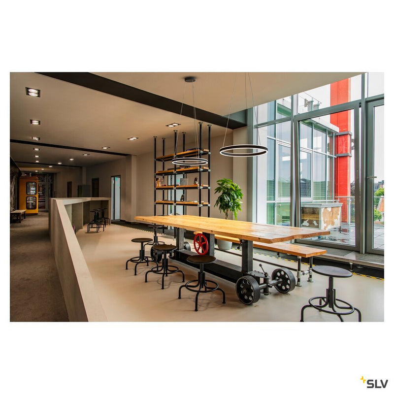 ONE 60 PD PHASE UP/DOWN, Indoor LED pendant light black CCT switch 2700/3000K