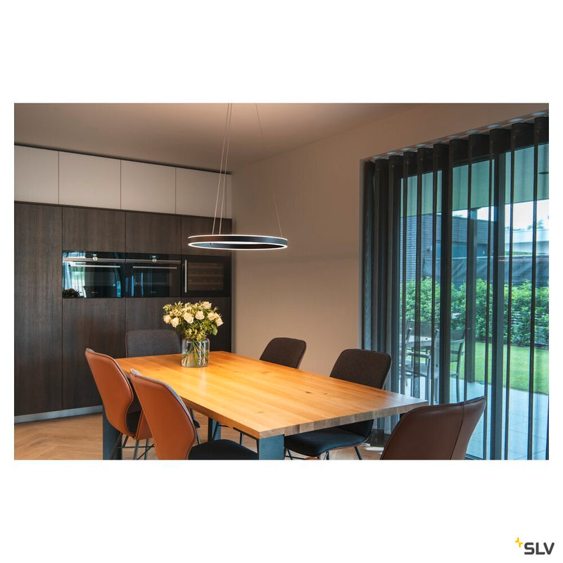 ONE 60 PD PHASE UP/DOWN, Indoor LED pendant light black CCT switch 2700/3000K