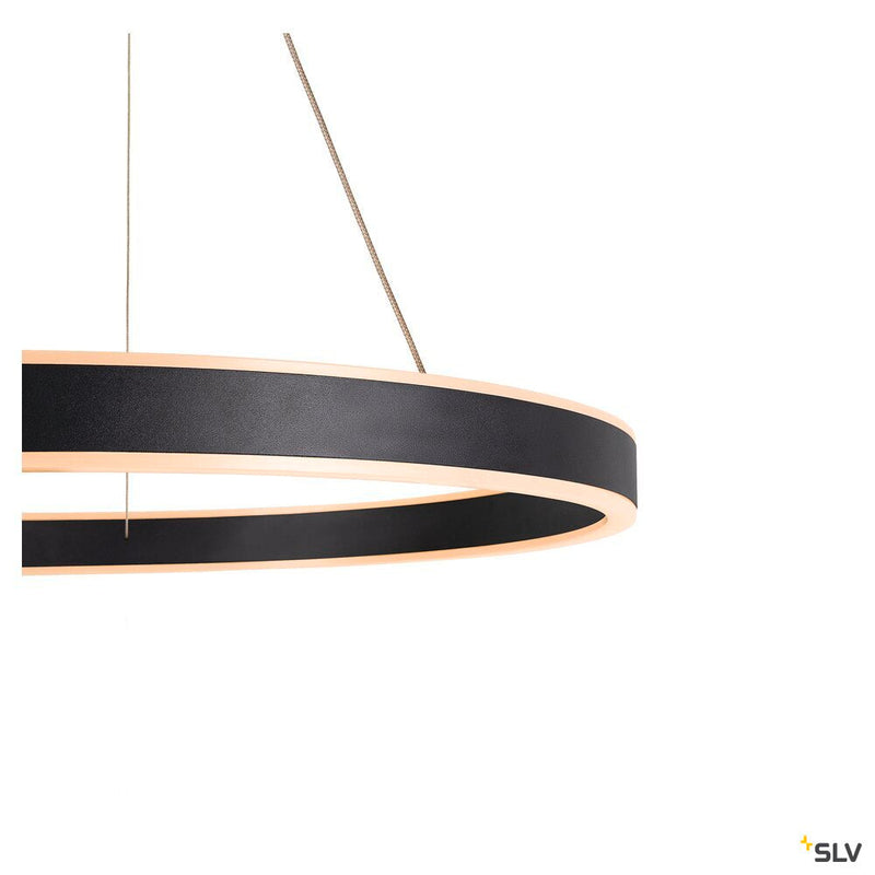 ONE 60 PD PHASE UP/DOWN, Indoor LED pendant light black CCT switch 2700/3000K