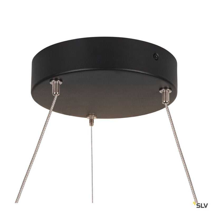 ONE 60 PD PHASE UP/DOWN, Indoor LED pendant light black CCT switch 2700/3000K