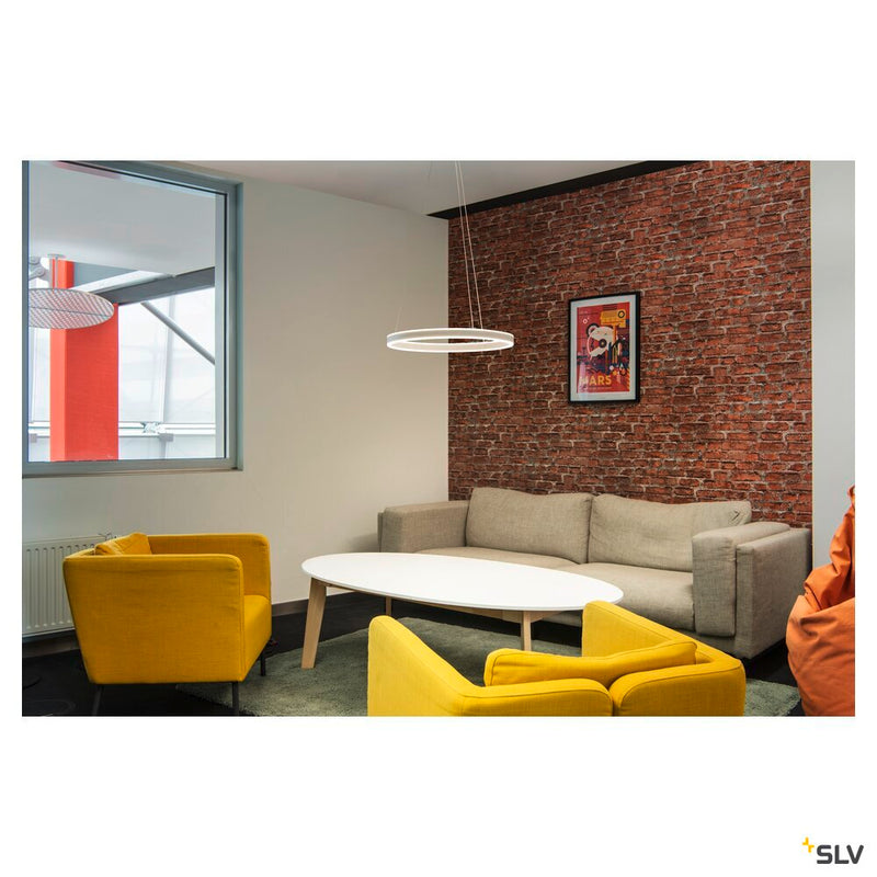 ONE 60 PD PHASE UP/DOWN, Indoor LED pendant light WHITE  CCT switch 2700/3000K