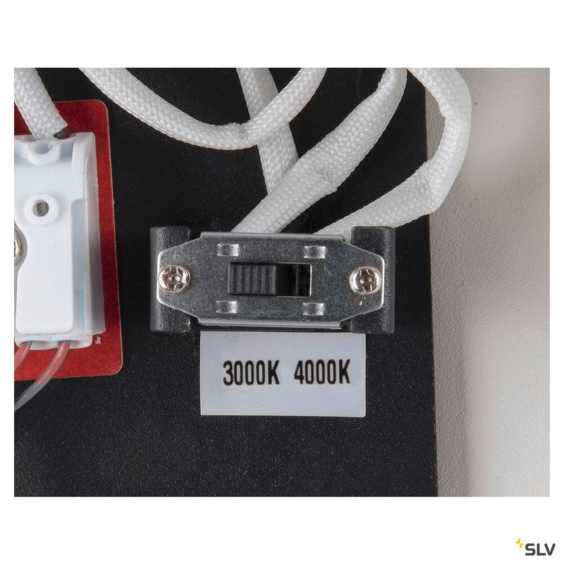 ONE DOUBLE PD DALI UP/DOWN, Indoor LED pendant light black CCT switch 3000/4000K