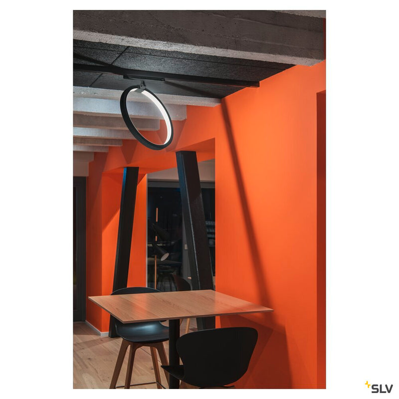 3~ ONE 40 TRACK DALI, 3 phase system light black 4000K