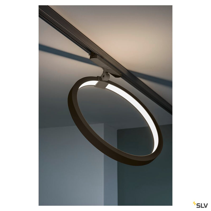 3~ ONE 40 TRACK DALI, 3 phase system light black 4000K