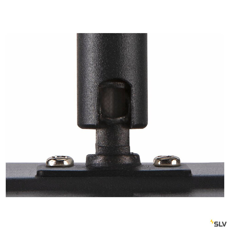 PANEL TRACK square 150x300mm, 1-phase spot, black, 18W 3000K