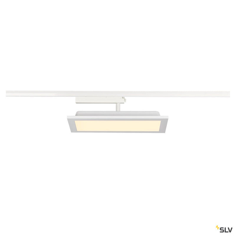 PANEL TRACK square 150x300mm, 1-phase spot, white, 18W 3000K