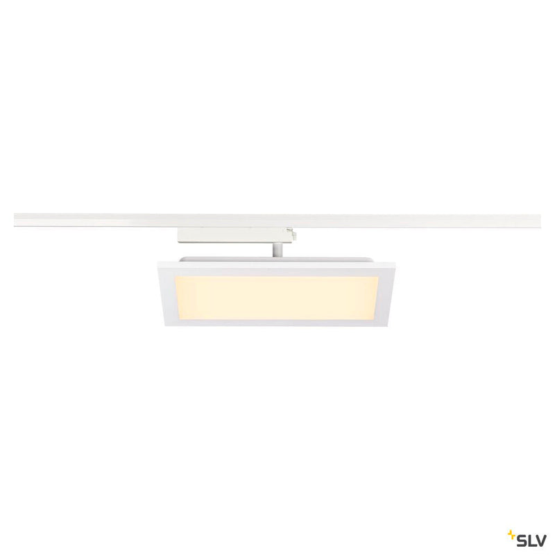 PANEL TRACK square 150x300mm, 1-phase spot, white, 18W 3000K