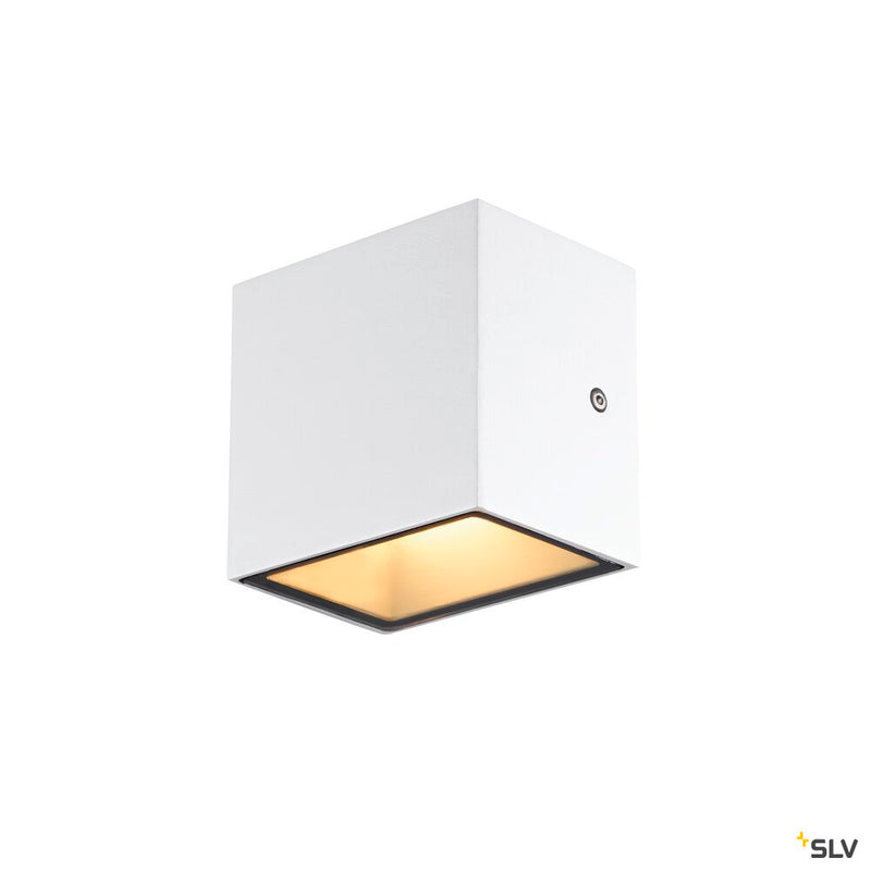 SITRA S WL SINGLE, LED outdoor wall-mounted light, white, CCT switch 3000/4000K