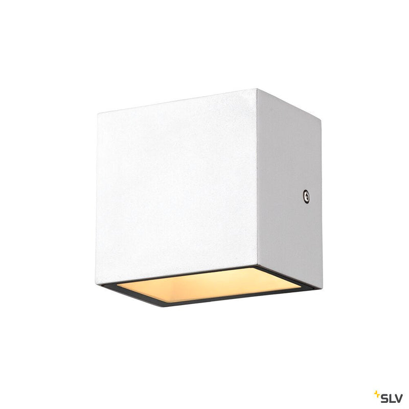 SITRA S WL SINGLE, LED outdoor wall-mounted light, white, CCT switch 3000/4000K