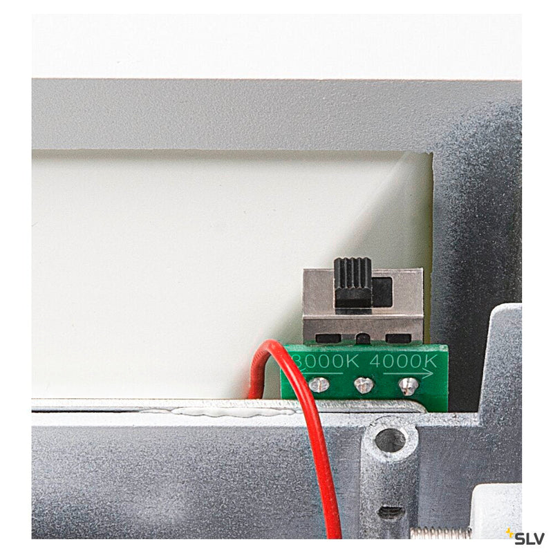 SITRA M WL UP/DOWN, LED outdoor wall-mounted light, white, CCT switch 3000/4000K