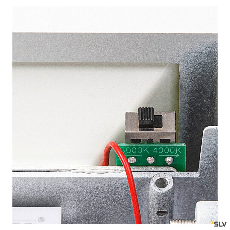 SITRA L WL UP/DOWN, LED outdoor wall-mounted light, white, CCT switch 3000/4000K