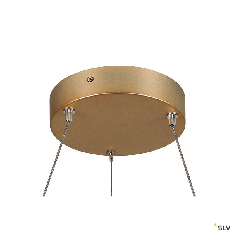 ONE 60 PD PHASE up/down, brass pendant light,24W 2700/3000K 130°