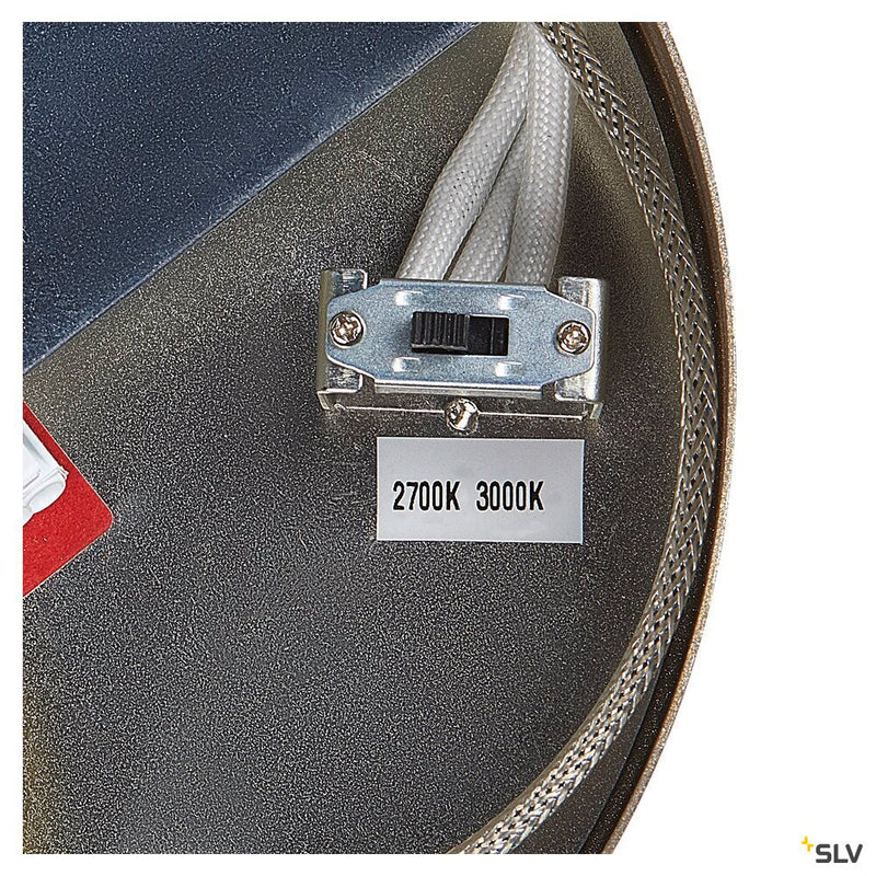 ONE 60 PD PHASE up/down, brass pendant light,24W 2700/3000K 130°