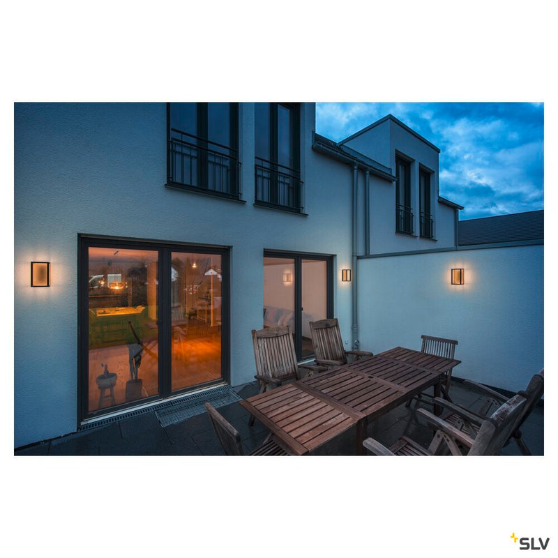 QUADRULO WL, LED outdoor wall-mounted light, anthracite