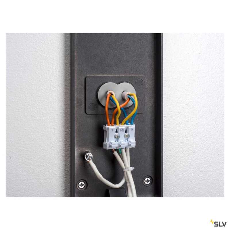 QUADRULO WL, LED outdoor wall-mounted light, anthracite