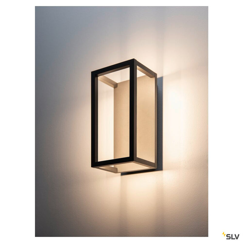 QUADRULO WL, LED outdoor wall-mounted light, anthracite