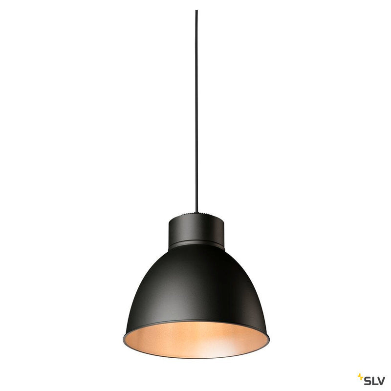 PARA DOME E27, black pendant light