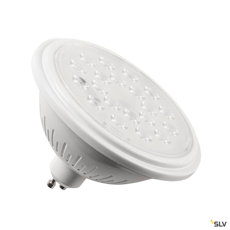 QPAR111 GU10 RGBW smart, white / transparent LED light, 10W CRI90 40°