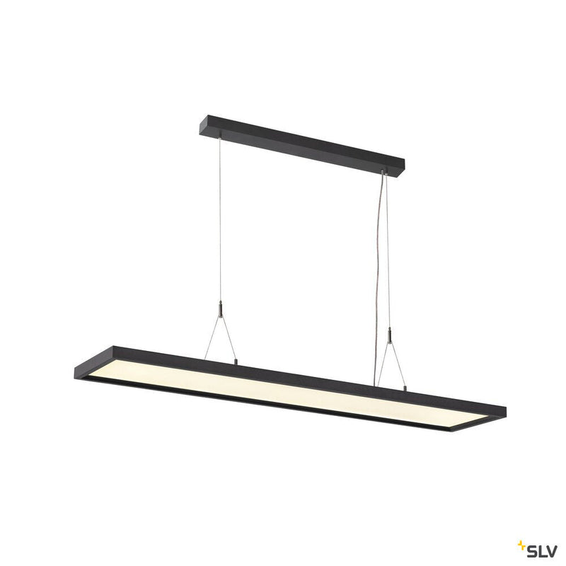 WORKLIGHT DALI, black pendant light, 57W 4000K 80°