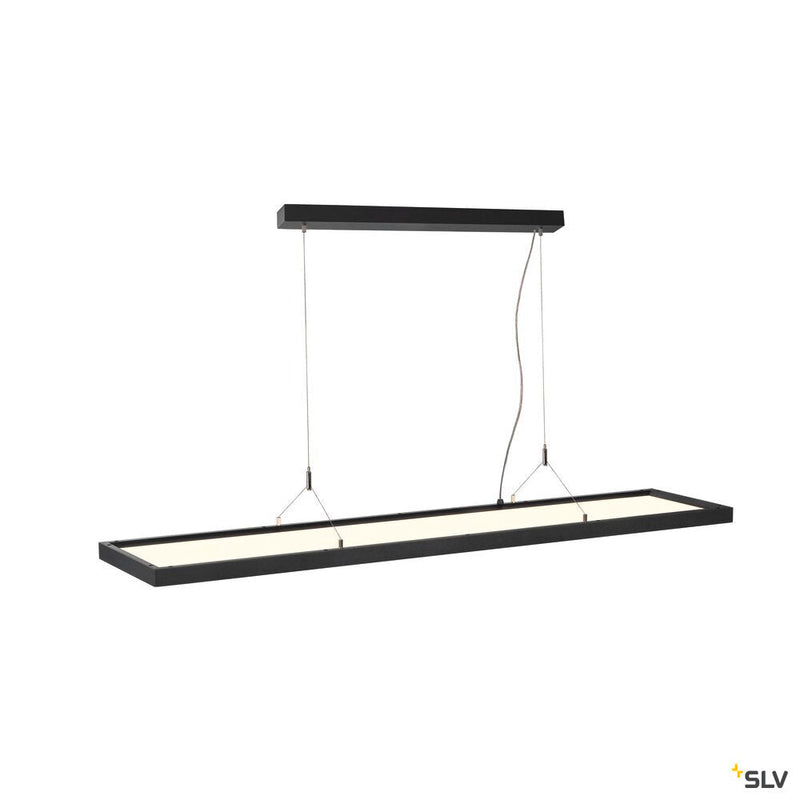 WORKLIGHT DALI, black pendant light, 57W 4000K 80°