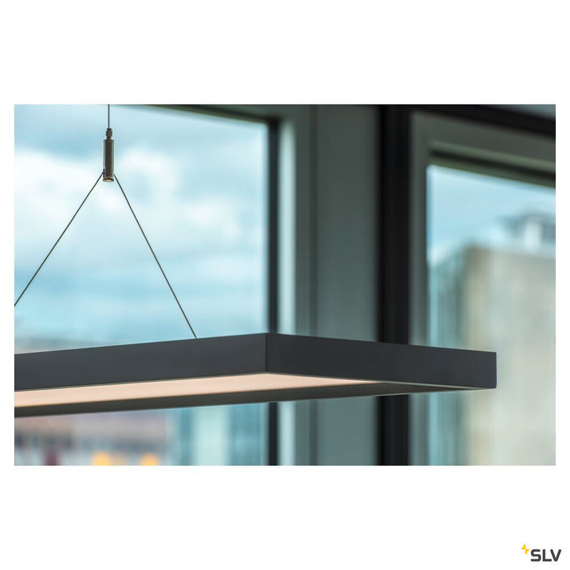 WORKLIGHT DALI, black pendant light, 57W 4000K 80°