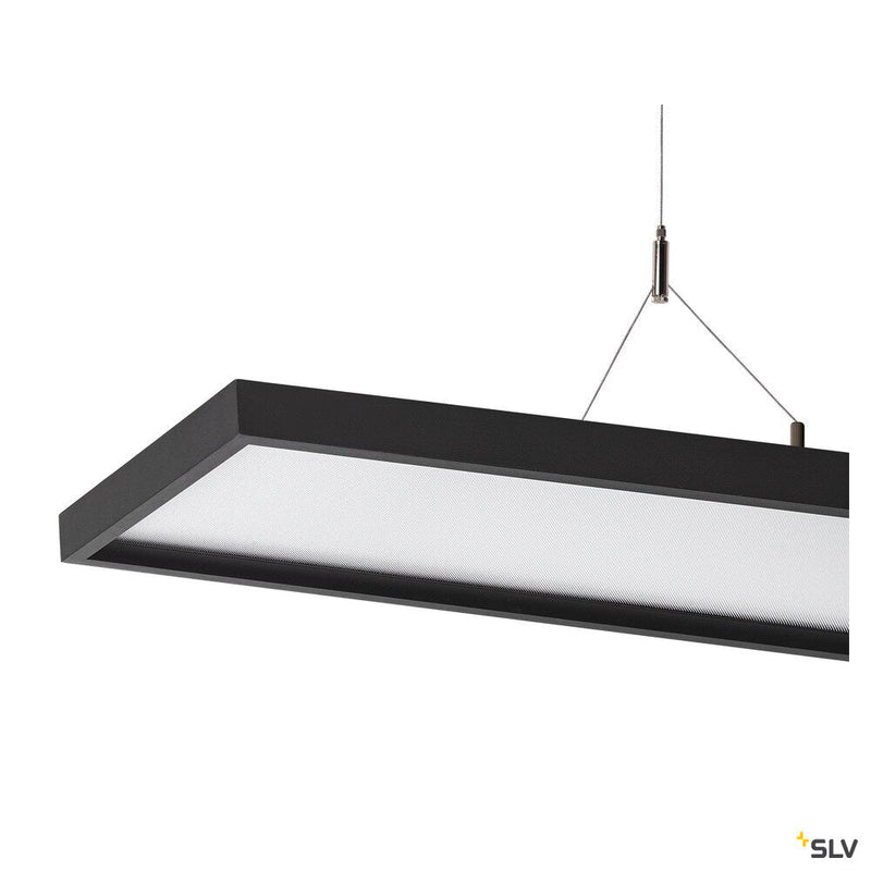 WORKLIGHT DALI, black pendant light, 57W 4000K 80°