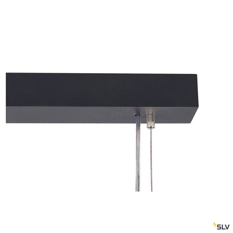 WORKLIGHT DALI, black pendant light, 57W 4000K 80°