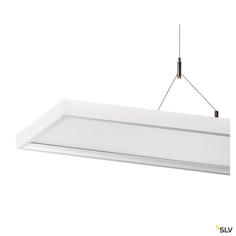 WORKLIGHT DALI, white pendant light, 57W 4000K 80°