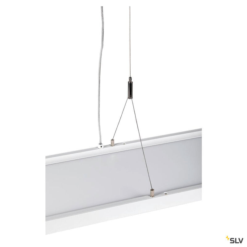 WORKLIGHT DALI, white pendant light, 57W 4000K 80°