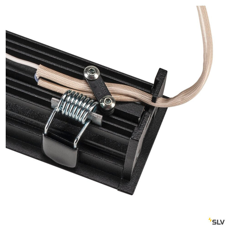 MILANDOS 4, black recessed ceiling light, 3000K 45°
