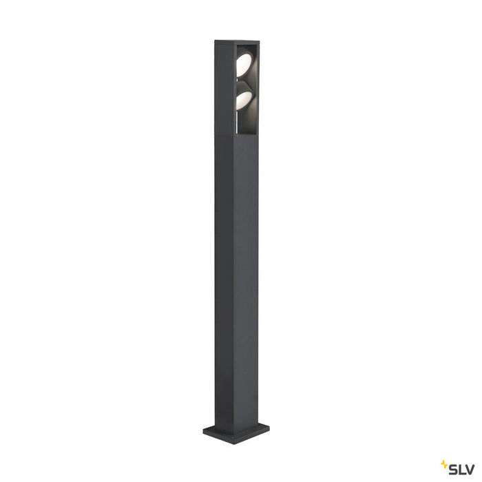 ESKINA FRAME 125 Pole double, anthracite free-standing lamp, 27W 3000/4000K 95°