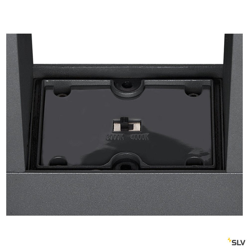 ESKINA FRAME 175 Pole double, anthracite free-standing lamp, 27W 3000/4000K 95°