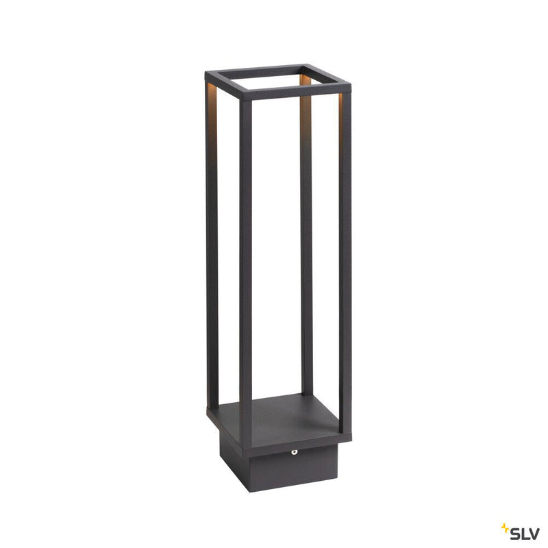 QUADRULO, anthracite / white free-standing lamp, 7W 3000K