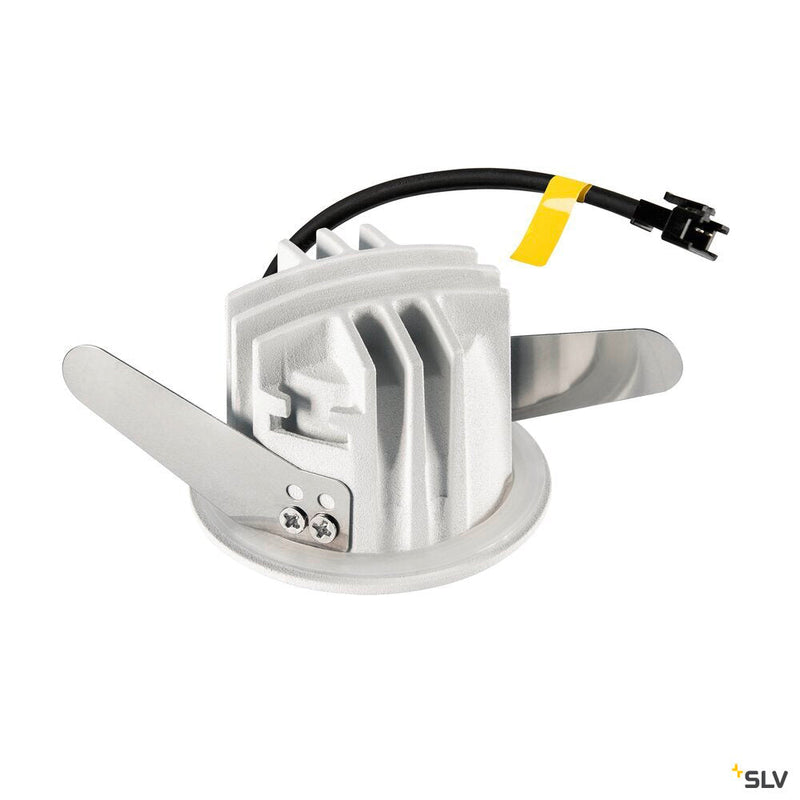 NUMINOS XS, white / black recessed ceiling light, 2700K 20°