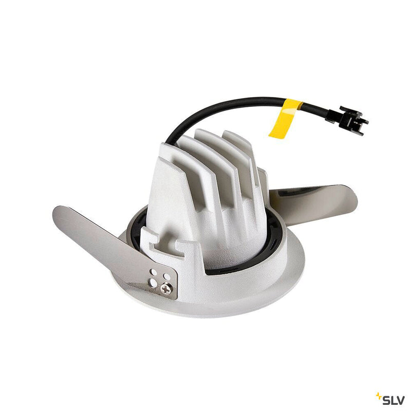NUMINOS MOVE XS, white recessed ceiling light, 2700K 20°
